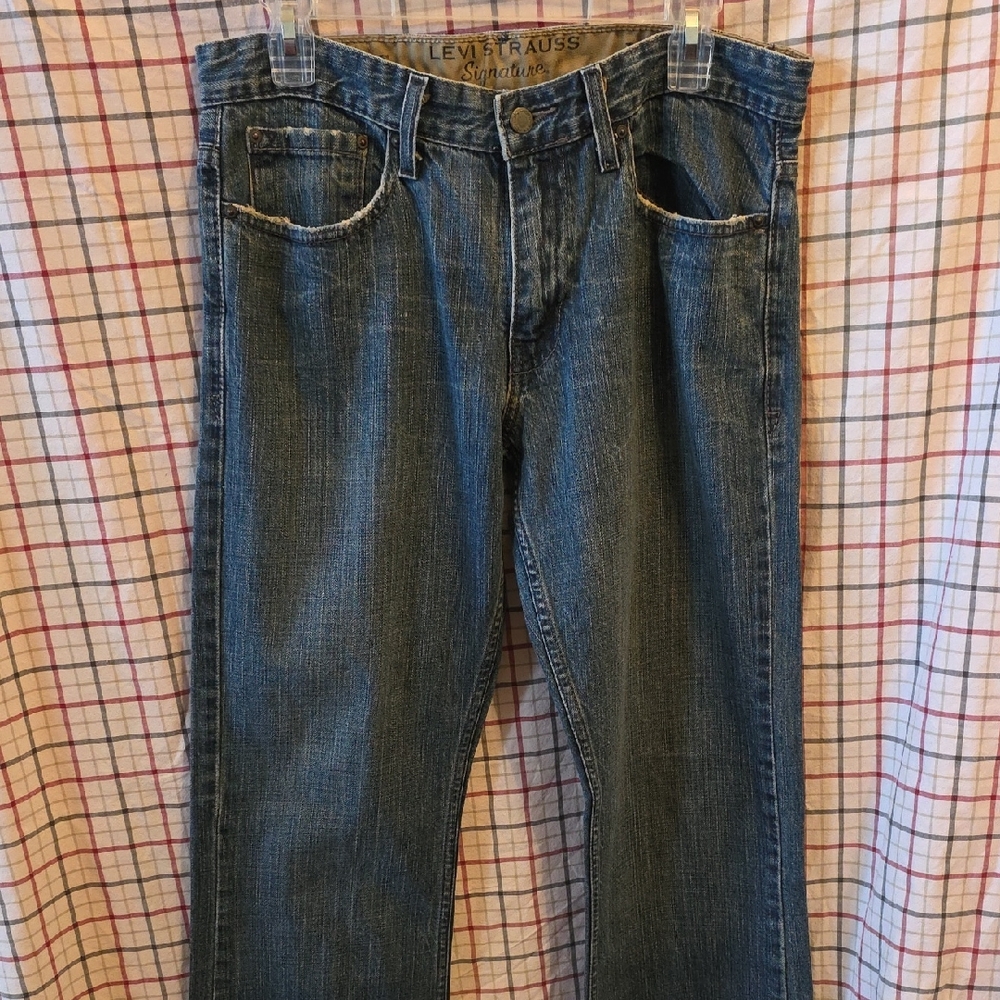 🔥Mens' Levi's Signature Low Boot Jeans 32x30